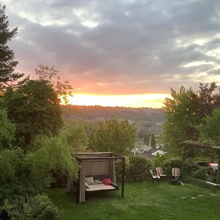 Apartamento Doppelzimmer Mit Neuem Bad Und Sportpool-nutzung Aussen, Im Souterrain Der Naturpark, Garten Mit Rheinblick *