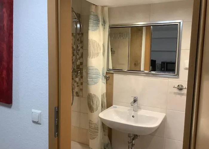 Apartamento Doppelzimmer Mit Neuem Bad Und Sportpool-nutzung Aussen, Naturpark, Garten Mit Rheinblick